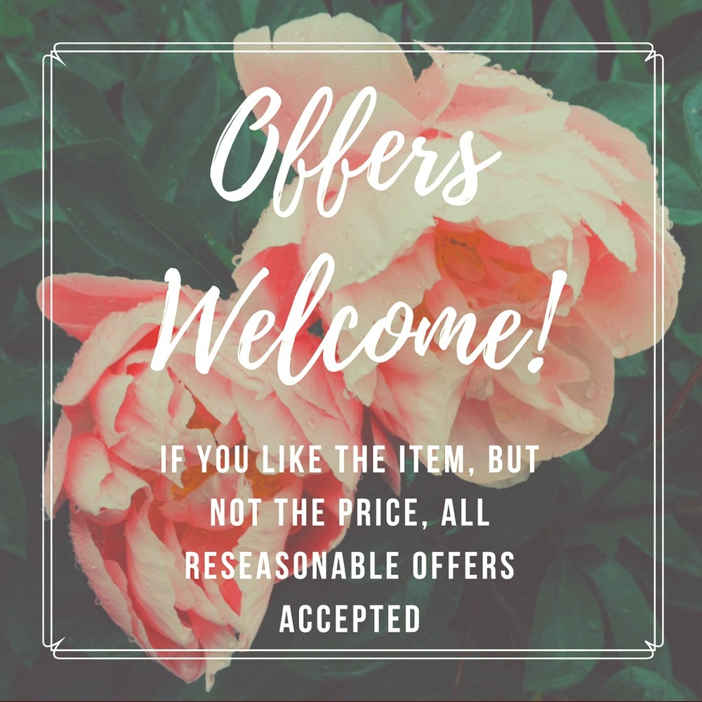 ✨Offers Welcome! ✨